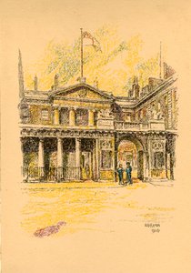 El Almirantazgo, Whitehall, Londres, 1924 de L. A. Hayes