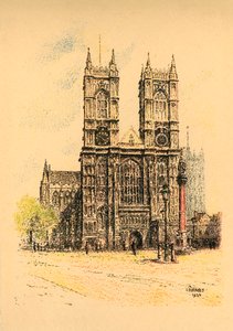 Abadía de Westminster, 1924 de L. A. Hayes