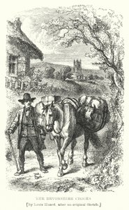 Los ladrones de Devonshire (grabado) de L. Huard
