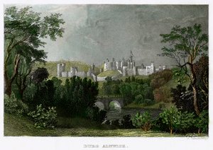 Castillo de Alnwick, Northumberland, siglos XVIII-XIX