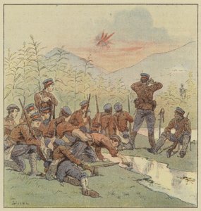 Infantería japonesa oculta en el gaolian de L. Malespine
