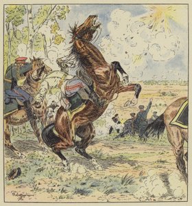 Muerte del general Keller de L. Malespine