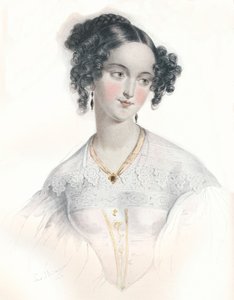 Mary Teresa, esposa del decimosexto conde de Shrewsbury, 1834 de L Mansion