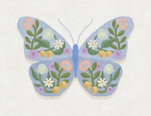 Mariposa Spring Blooms, 2023 (digital) de Lady Ann de Borja