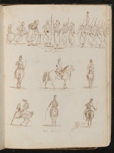 Estudio de veintiún soldados de Lady Butler