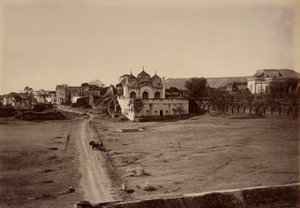 Mezquita privada de Aurangzebe, Aurangabad de Lala Deen Dayal