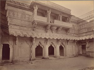 Interior de Man Mandir, Gwalior de Lala Deen Dayal