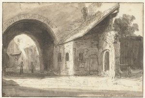 St Janspoort en Arnhem
S Jans Poort tot Aernhem (título en el objeto) de Lambert Doomer