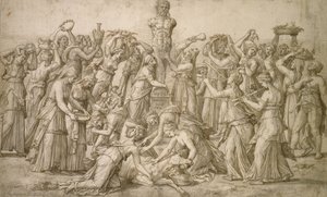 Sacrificio a Príapo, 1540 de Lambert Lombard