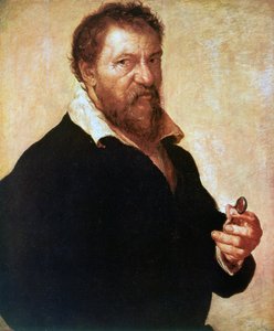 Autorretrato, c1550-1566 de Lambert Lombard