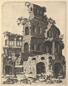 Ruinas de una basílica de la serie 