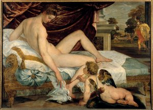 Venus y Cupido de Lambert Sustris