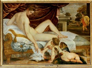 Venus y el amor - Venus y Amor ... de Lambert Sustris