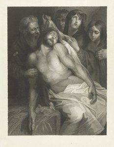 Entierro de Cristo Cristo en la paja de Lambertus Antonius Claessens
