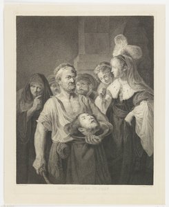 Salomé recibe la cabeza de Juan el Bautista de Lambertus Antonius Claessens