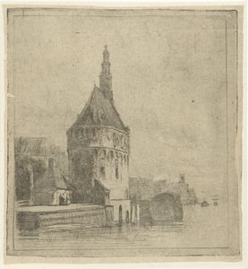 torre sobre el agua