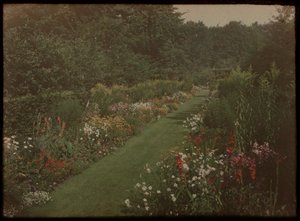 Jardín de la casa Kersbergen, Zeist de Lambertus Hendrik van Berk