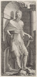 apóstol bartolomé Cristo, los Doce Apóstoles y Pablo (título de la serie) de Lambertus Suavius