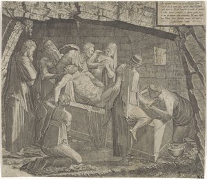 Entierro de Cristo de Lambertus Suavius