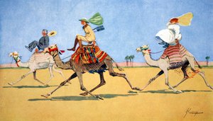 Copa y bola, el juego favorito del camello, 1908
