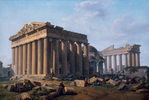 La Acrópolis, Atenas de Lancelot Théodore Turpin de Crissé de Crissé