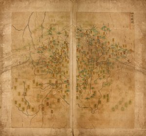 Da Ming yu di tu de Langdon Warner