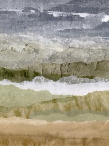 Paisaje en tonos apagados y superpuestos de Lara Eckerman