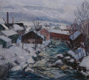 Invierno en Mesna, Lillehammer de Lars Jorde