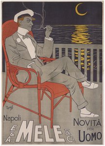 E.& A. Mele Ci., Nápoles. El hombre nuevo, 1900 de Laskowski