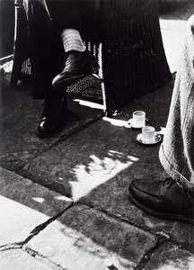 En el café de Laszlo Moholy Nagy