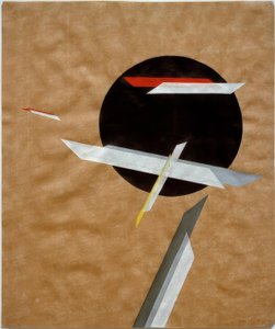 Construcción (Perg 1) de Laszlo Moholy Nagy