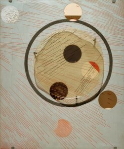 Experimento de modulador espacial, aluminio 5 de Laszlo Moholy Nagy