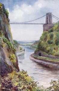 Puente colgante, Clifton