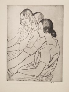 Chicas del campo, pub. 1927