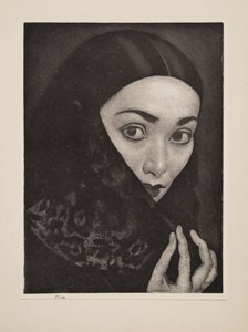 Dama con un Chal, pub. 1926