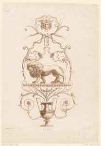 Arabesken en leeuw Primer cuaderno de Arabescos y Decoraciones específico de Artistas de este género (título de la serie) Nueva colección de arabescos, adecuada para la decoración de apartamentos (título de la serie)