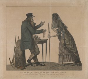 El prestamista, segunda mitad del siglo XVIII de Laurent Julien