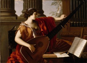 Alegoría de la Música, 1649 de Laurent de la Hyre