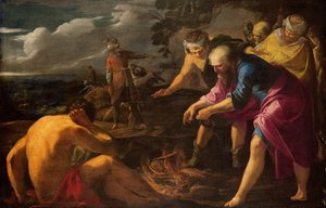 San Pablo naufragado en Malta de Laurent de la Hyre