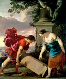 Teseo y su madre Aethra, c.1635-36