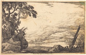 Paisaje Montañoso de Laurent de la Hyre