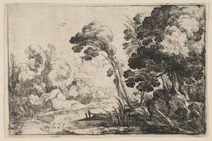 Río en el Bosque de Laurent de la Hyre