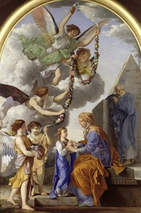 La Educación de la Virgen de Laurent de la Hyre