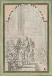 La Presentación en el Templo de Laurent de la Hyre