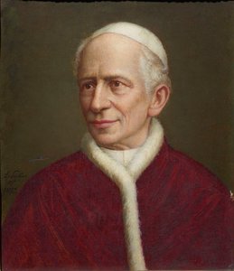 Retrato del Papa León XIII 1810-1903, 1892