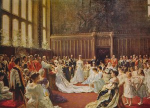 El matrimonio del Rey Jorge V, 1894, c1915