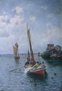 pesca de arenque de Lauritz Haaland