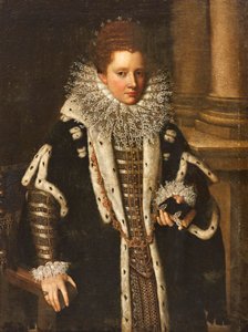 Retrato de Costanza Sforza de Santa Fiora