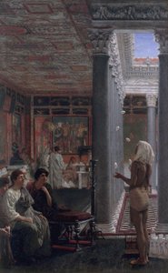 Un malabarista de Lawrence Alma Tadema