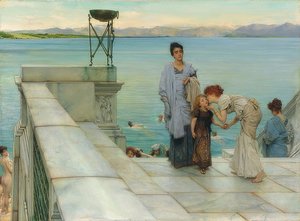 El beso. 1891 de Lawrence Alma Tadema